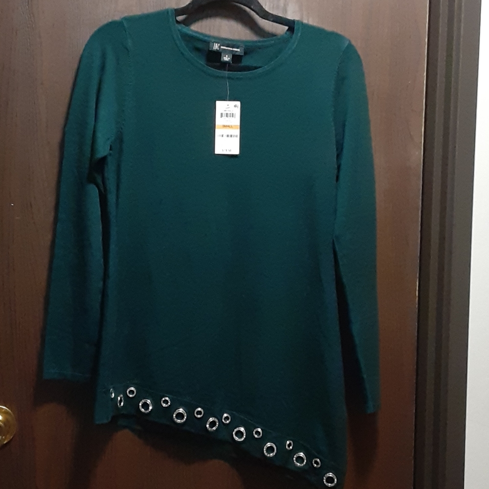 NWT Inc asymmetrical sweater